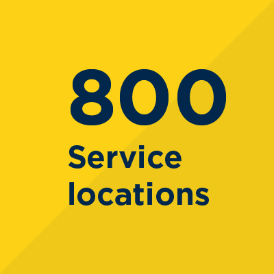 814 Service locations